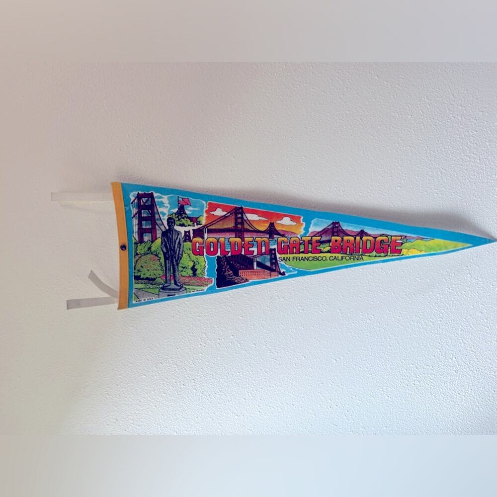 Vintage flag pennant San Francisco